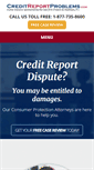 Mobile Screenshot of creditreportproblems.com